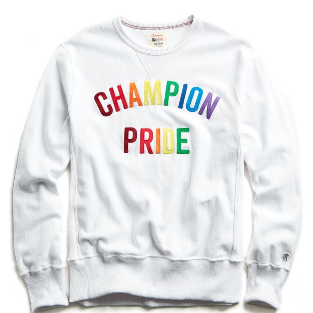 ❤ Champion x Todd Snyder Pride Crewneck